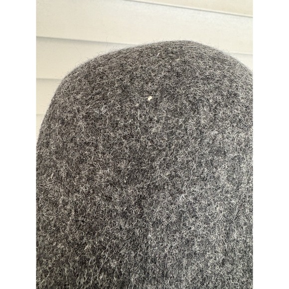 Lot of 3 Vintage Jennifer Moore Wool Cloche Hats | Navy Charcoal Black | Italy - Picture 5 of 14